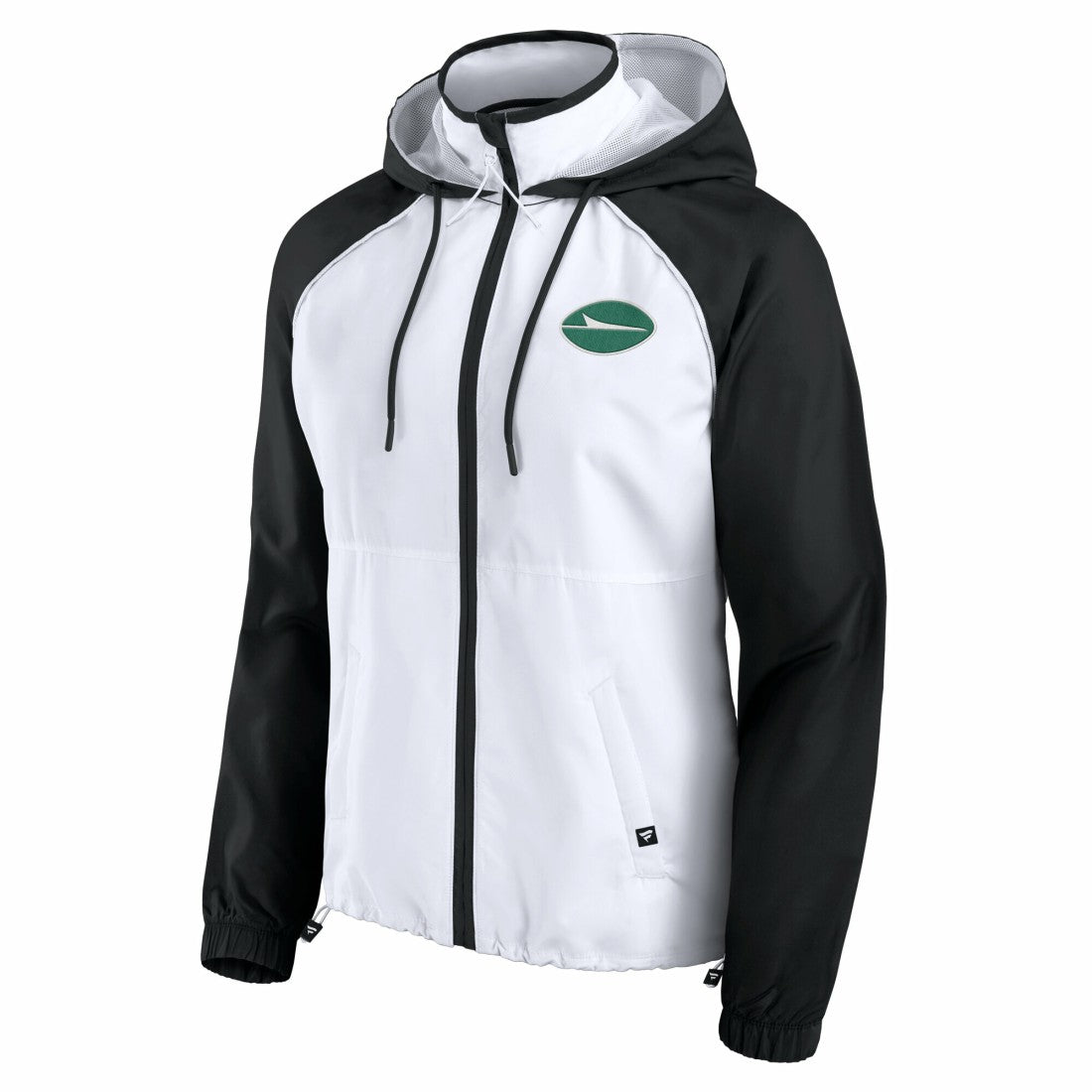 New York Jets Women's Full-Zip Anorak Hoodie Jacket White - Fanatics