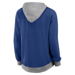 Tampa Bay Lightning - Logo Athletic Women's Hit It French Terry Full-Zip Hoodie Blue