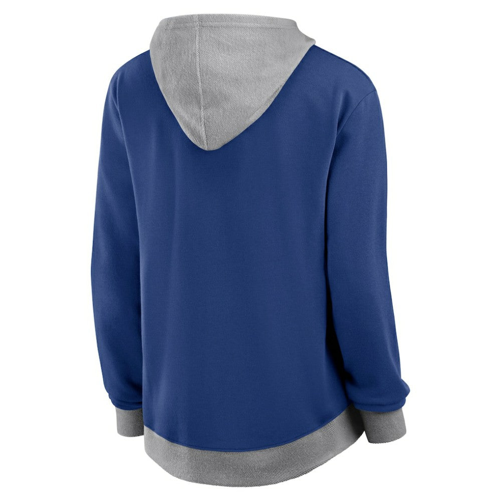 Toronto Maple Leafs - Logo Athletic Women's Hit It French Terry Full-Zip Hoodie Blue
