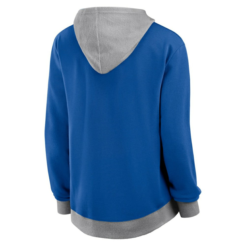 St. Louis Blues - Logo Athletic Women's Hit It French Terry Full-Zip Hoodie Blue