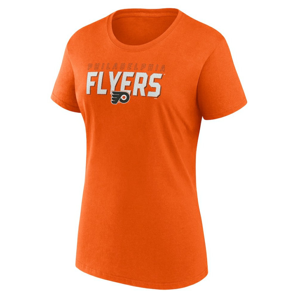 Philadelphia Flyers - Logo Athletic Women's Launch Scoop Neck T-Shirt Orange