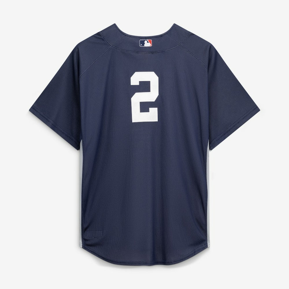 Derek Jeter New York Yankees Mitchell & Ness Authentic Batting Practice Jersey - Navy | MLB Jerseys