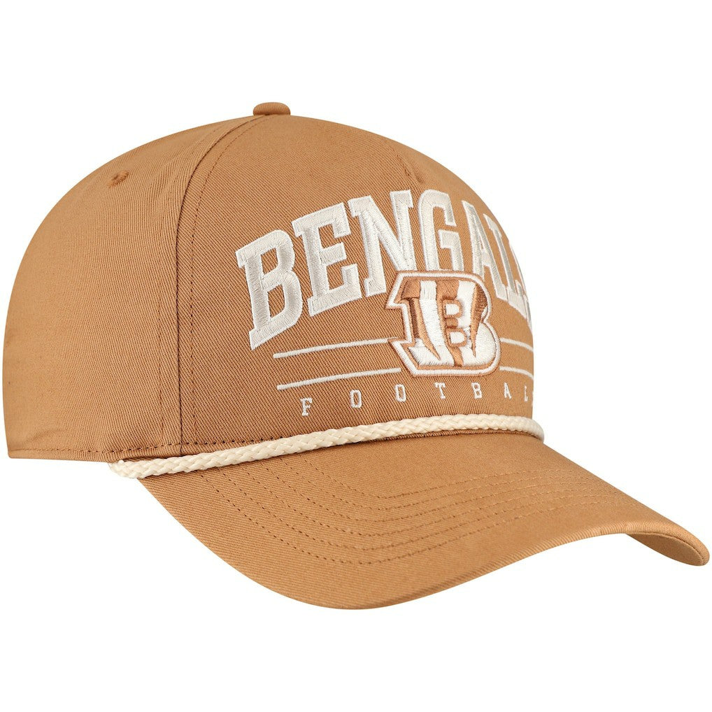 Cincinnati Bengals '47 Roscoe Rope Hitch Adjustable Hat Tan - 47 brand