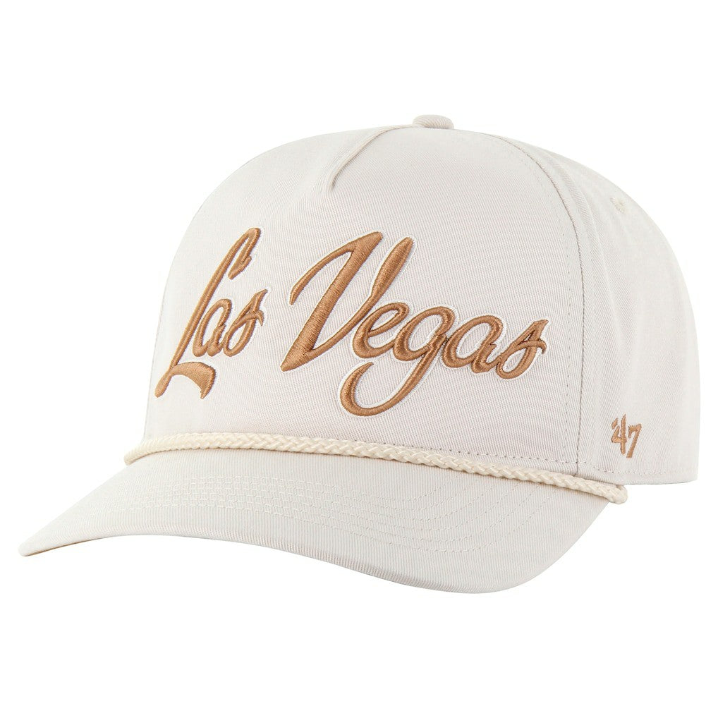 Las Vegas Raiders '47 Overhand Hitch Adjustable Hat Cream - 47 brand