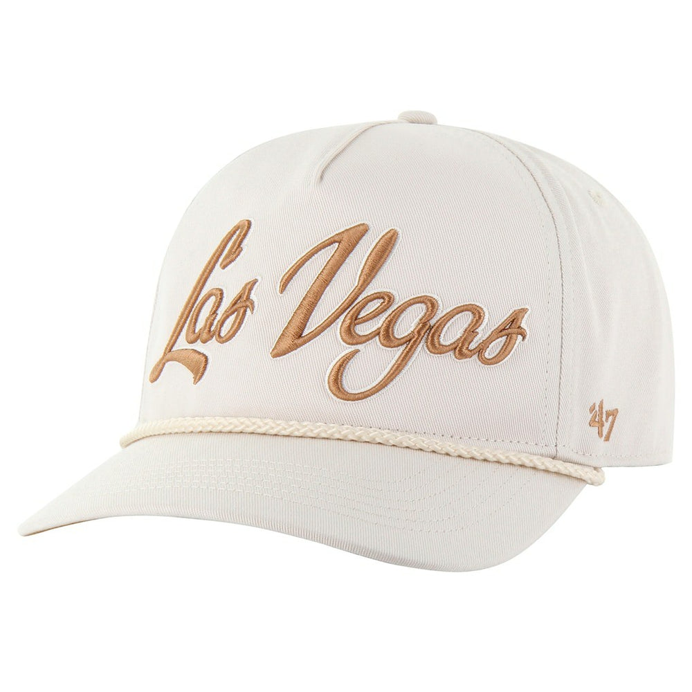 Las Vegas Raiders '47 Overhand Hitch Adjustable Hat Cream - 47 brand