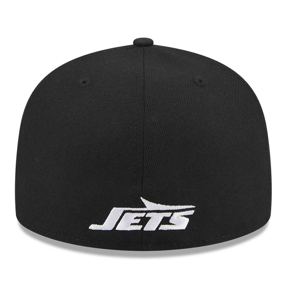 New York Jets New Era Omaha 59FIFTY Fitted Hat Black - NFL