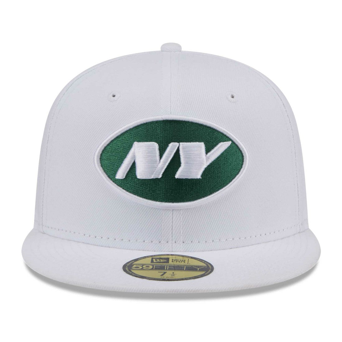 New York Jets New Era Omaha 59FIFTY Fitted Hat White - NFL
