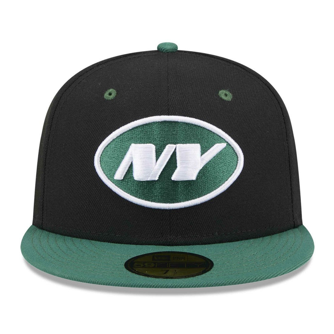 New York Jets New Era Flipside 2Tone 59FIFTY Fitted Hat Black/Green - NFL