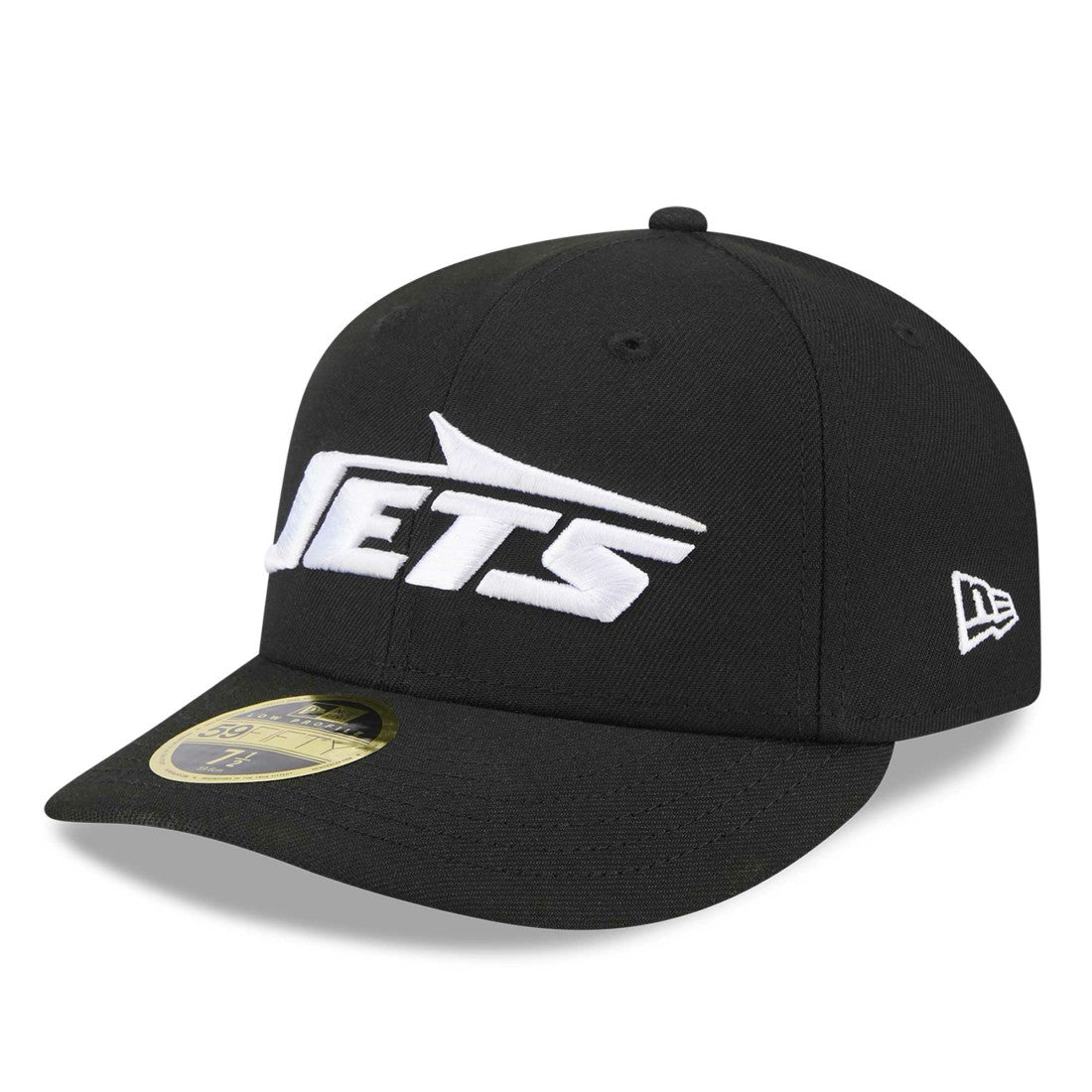 New York Jets New Era Omaha Low Profile 59FIFTY Fitted Hat Black - NFL
