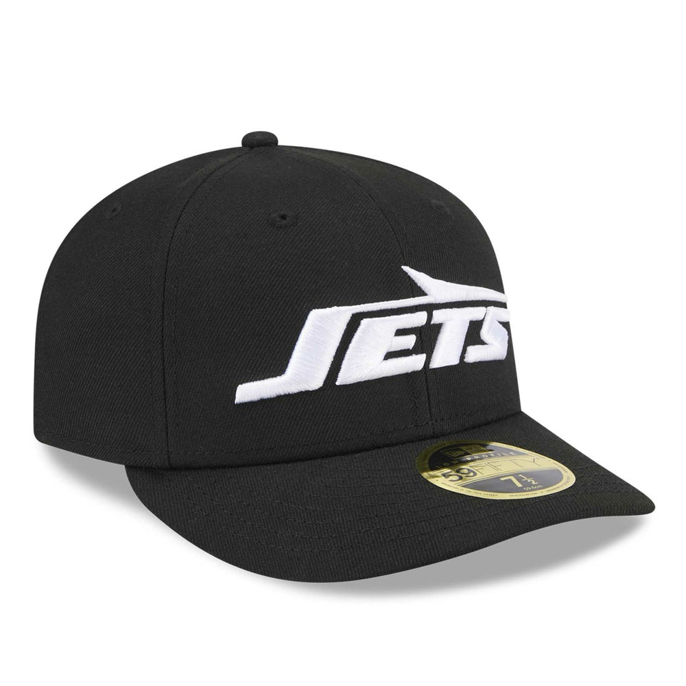 New York Jets New Era Omaha Low Profile 59FIFTY Fitted Hat Black - NFL