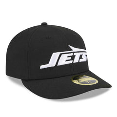 New York Jets New Era Omaha Low Profile 59FIFTY Fitted Hat Black - NFL