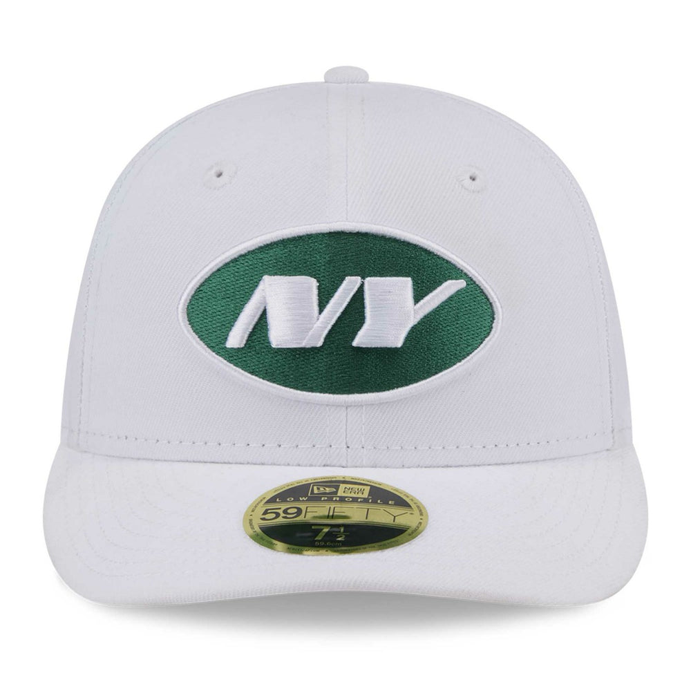 New York Jets New Era Omaha Low Profile 59FIFTY Fitted Hat White - NFL