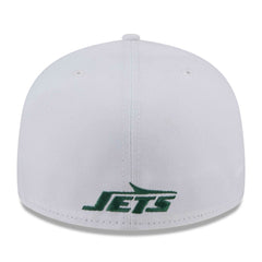 New York Jets New Era Wordmark Omaha Low Profile 59FIFTY Fitted Hat White - NFL