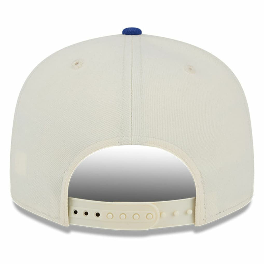 New York Giants New Era 100th Season Two-Tone 9FIFTY Snapback Hat Cream/Royal - NFL