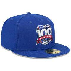 New York Giants New Era 100th Season 59FIFTY Fitted Hat Royal - NFL