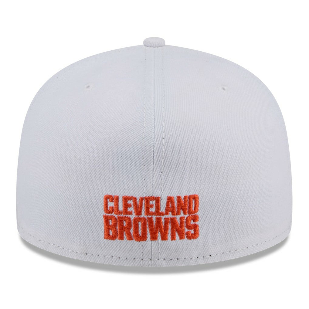 Cleveland Browns New Era Omaha 59FIFTY Fitted Hat White - NFL