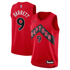 Nike - RJ Barrett Toronto Raptors Youth Swingman Jersey - Icon Edition - Red