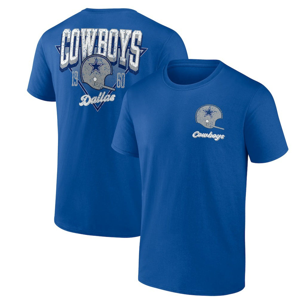 Dallas Cowboys Never Over T-Shirt Royal - Fanatics