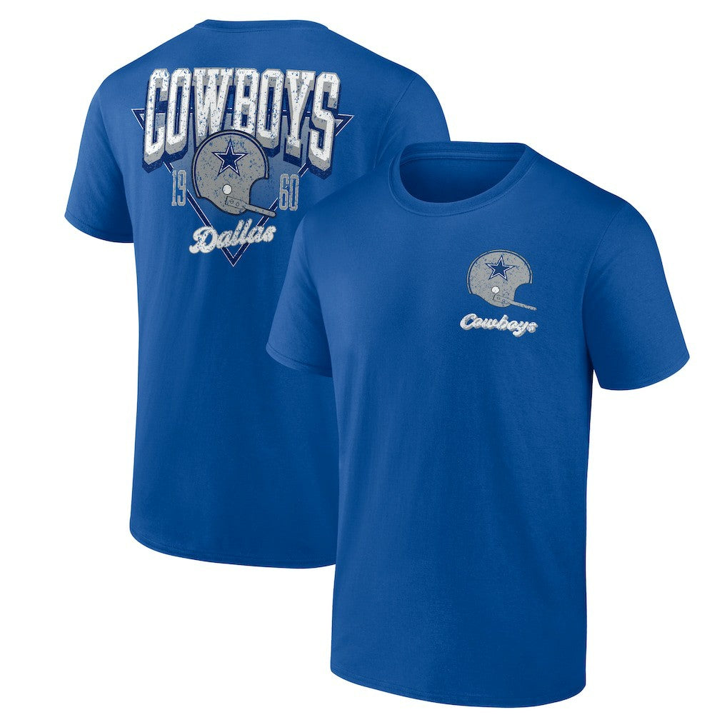 Dallas Cowboys Never Over T-Shirt Royal - Fanatics