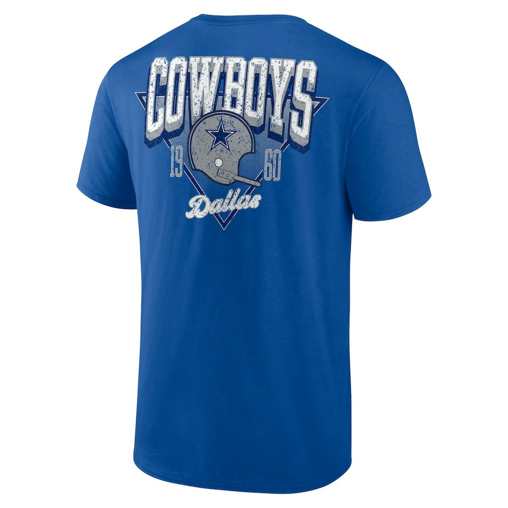 Dallas Cowboys Never Over T-Shirt Royal - Fanatics