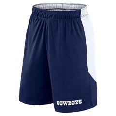 Dallas Cowboys Launch Shorts Navy/White - Fanatics