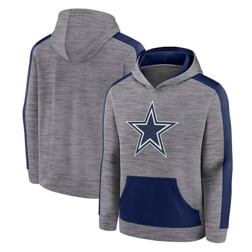 Dallas Cowboys Deliver Pullover Hoodie Heather Gray - Fanatics