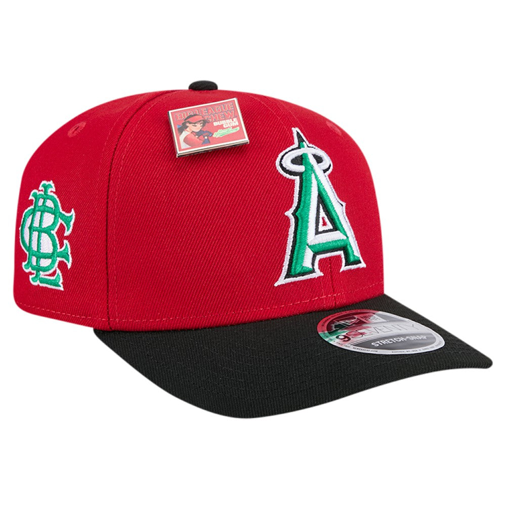 Los Angeles Angels New Era 2024 Big League Chew Flavor Pack 9SEVENTY Adjustable Hat On Sale