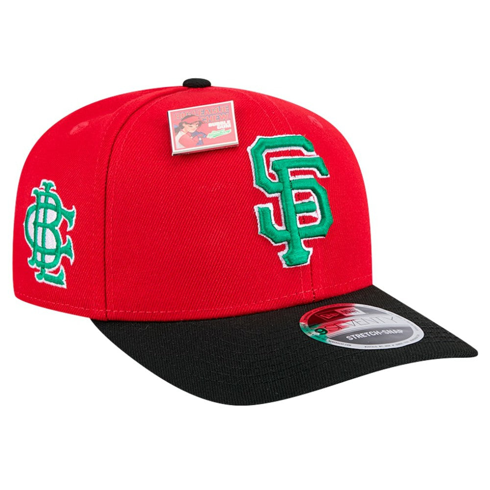 San Francisco Giants New Era 2024 Big League Chew Flavor Pack 9SEVENTY Adjustable Hat for sale