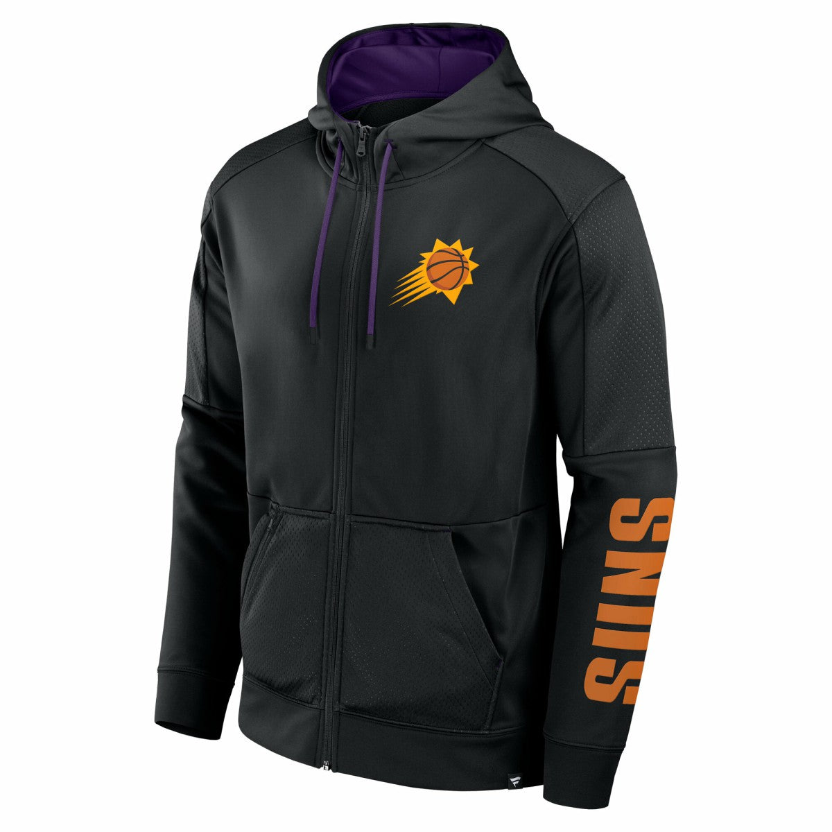 Fanatics - Phoenix Suns Baller Defender Performance Full-Zip Hoodie - Black