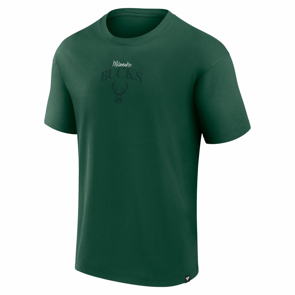 Fanatics - Milwaukee Bucks Crossover Collection Full Court Press T-Shirt - Hunter Green