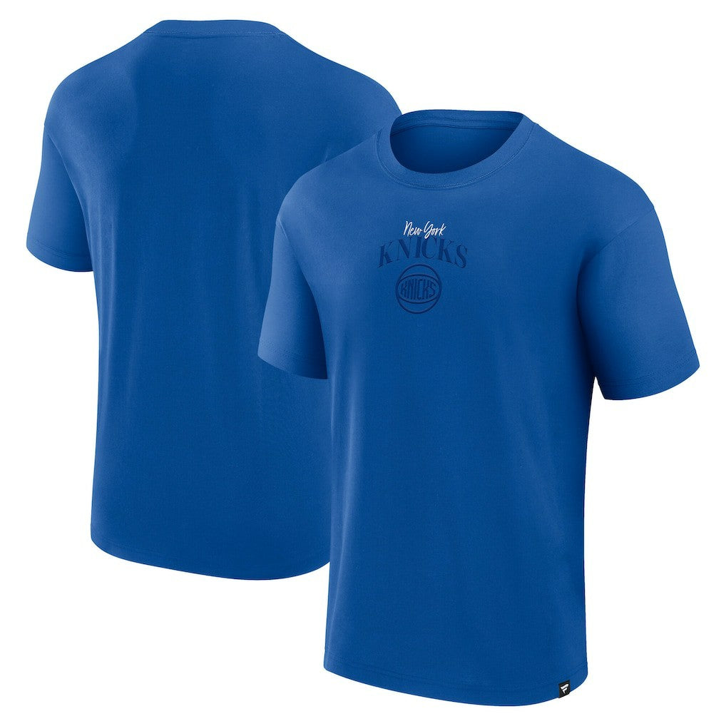 Fanatics - New York Knicks Crossover Collection Full Court Press T-Shirt - Blue