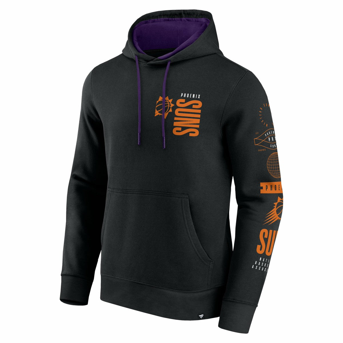 Fanatics - Phoenix Suns Game Time Crossover Pullover Hoodie - Black