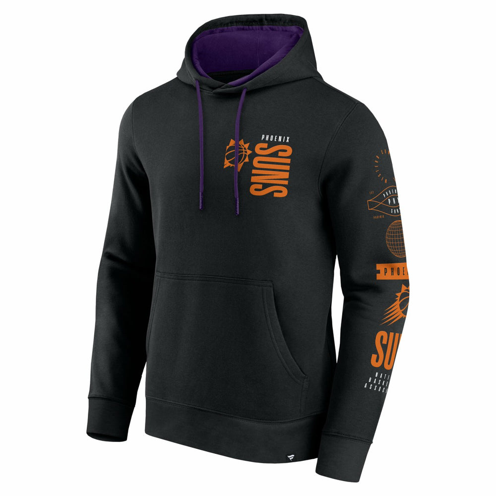 Fanatics - Phoenix Suns Game Time Crossover Pullover Hoodie - Black