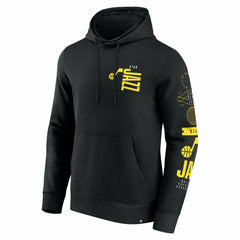 Fanatics - Utah Jazz Game Time Crossover Pullover Hoodie - Black
