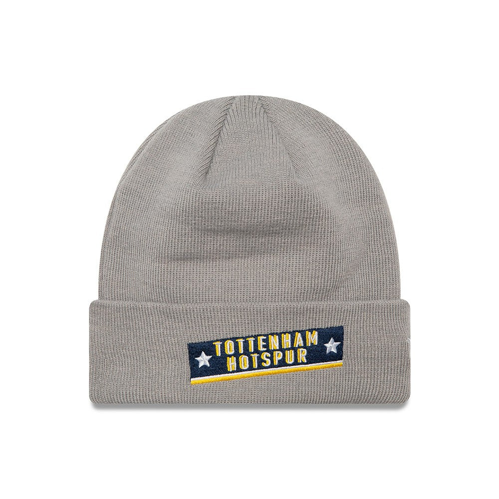 New Era Tottenham Hotspur New Era Graphic Cuffed Knit Hat - Gray