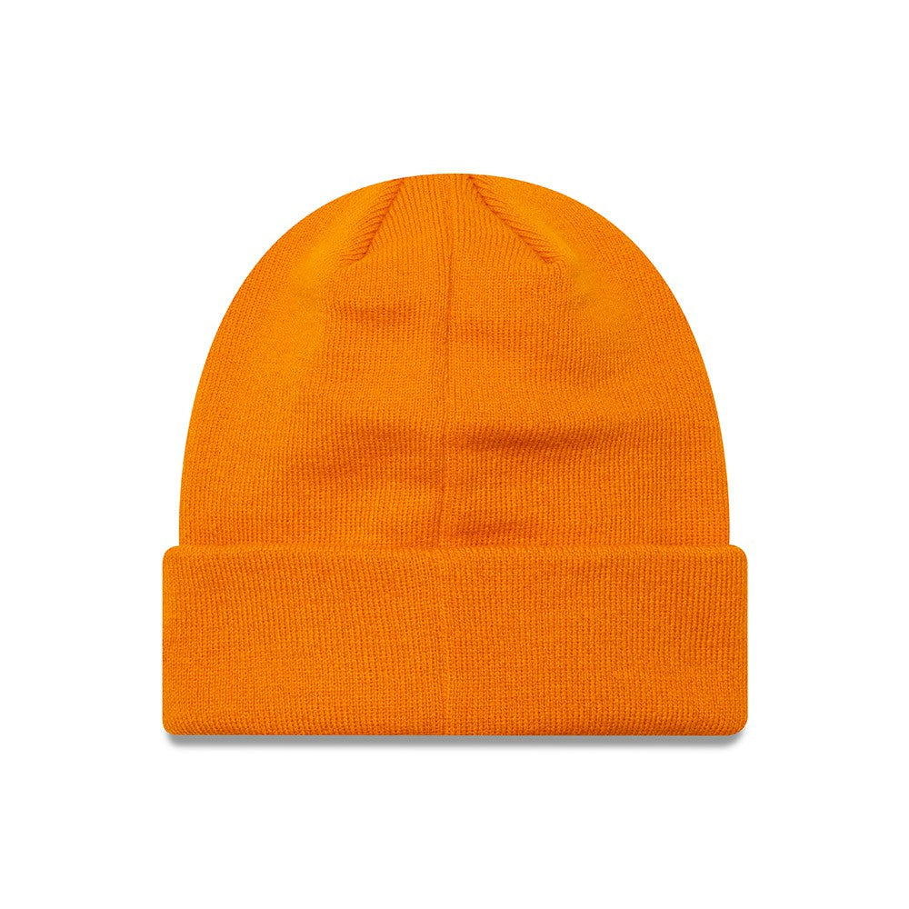 New Era AC Milan New Era Wordmark Cuffed Knit Hat - Orange