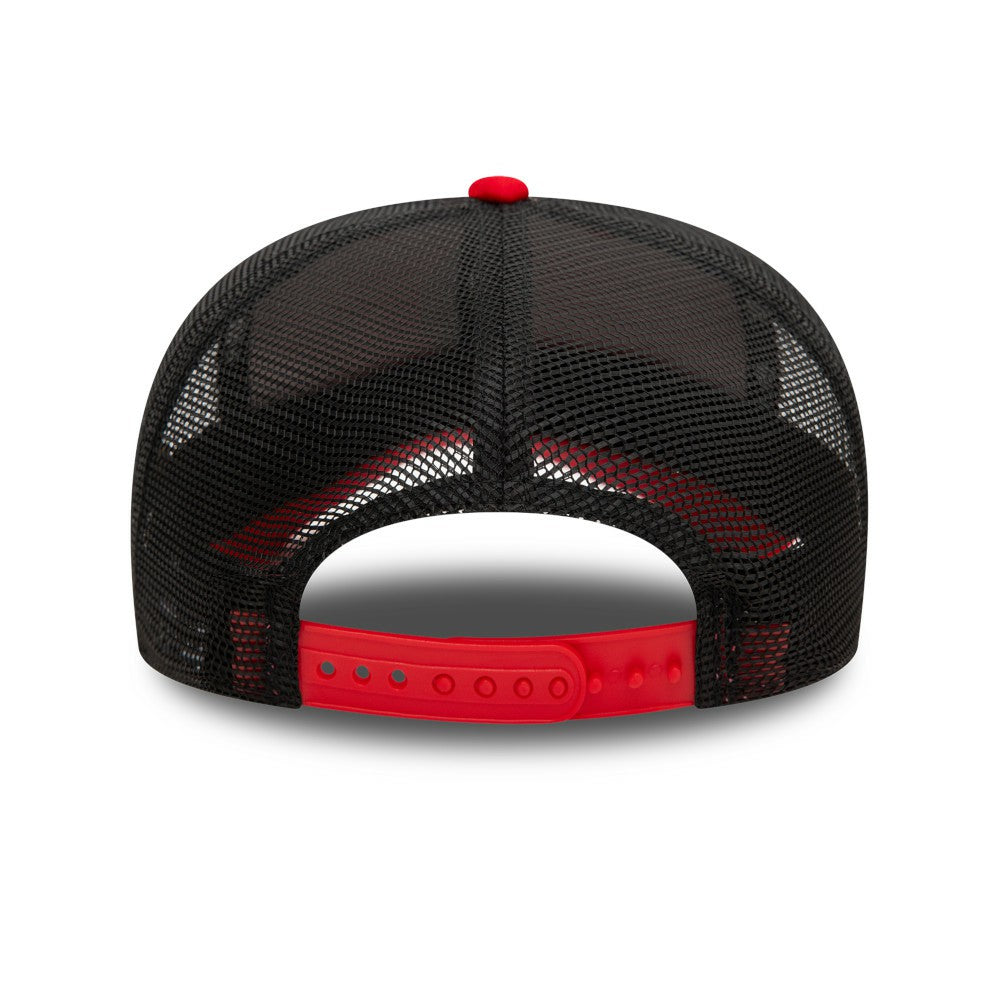 New Era AC Milan New Era Heritage Gold Original Fit 9FIFTY Stretch-Snap Hat - Red
