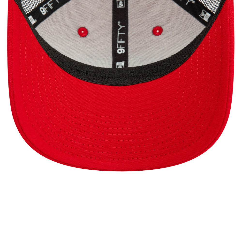 New Era AC Milan New Era Heritage Gold Original Fit 9FIFTY Stretch-Snap Hat - Red