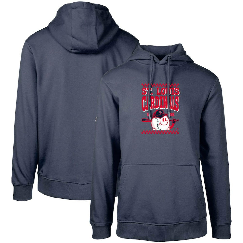 St. Louis Cardinals Levelwear  Podium Inaugural Pullover Hoodie On Sale