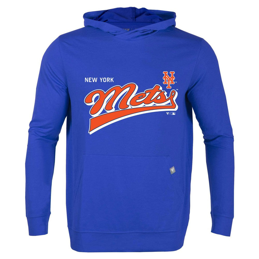 New York Mets Levelwear  Relay 2.0 Retro Pullover Hoodie On Sale