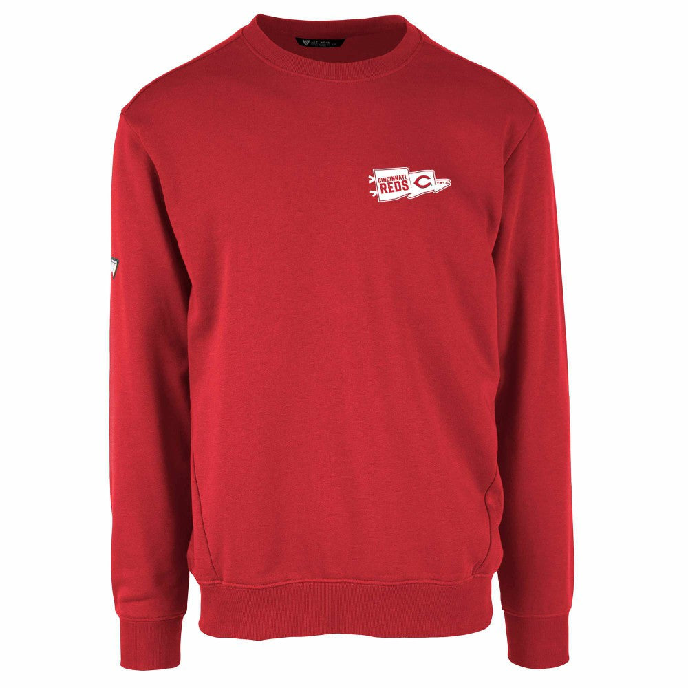 Cincinnati Reds Levelwear  Zane Rafters Pullover Sweatshirt Near Me