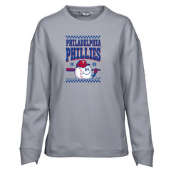 Philadelphia Phillies Levelwear Women's  Fiona Inaugural Pullover Sweatshirt Near Me