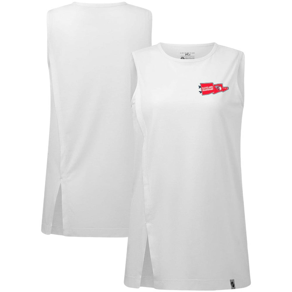 Cleveland Guardians Levelwear Women's  Influx Rafters Tank Top Clearance