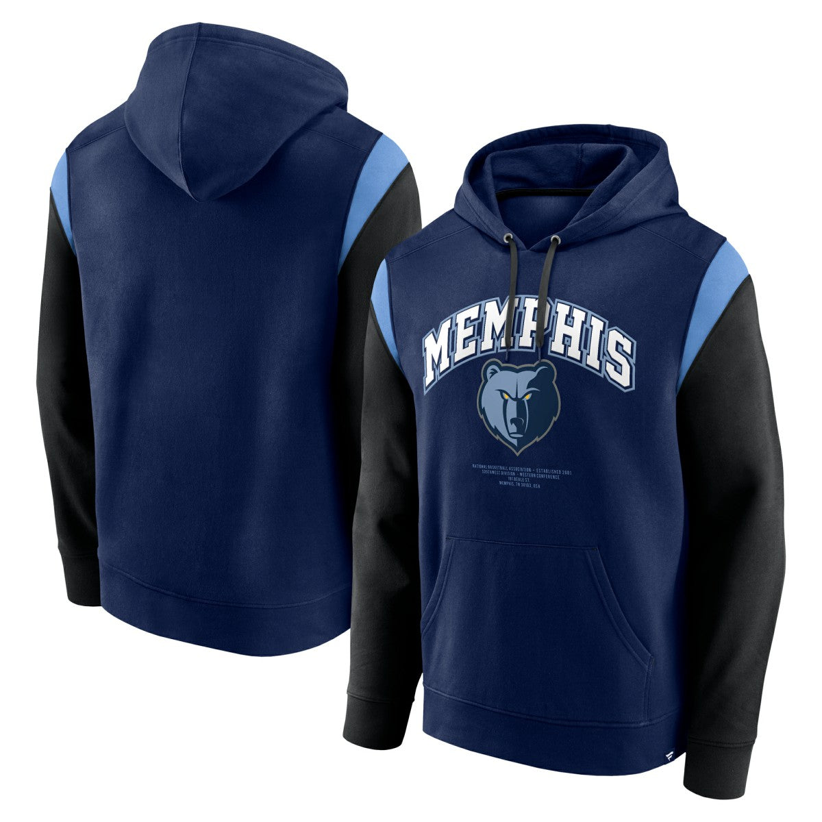Fanatics - Memphis Grizzlies Scorer Pullover Hoodie - Navy