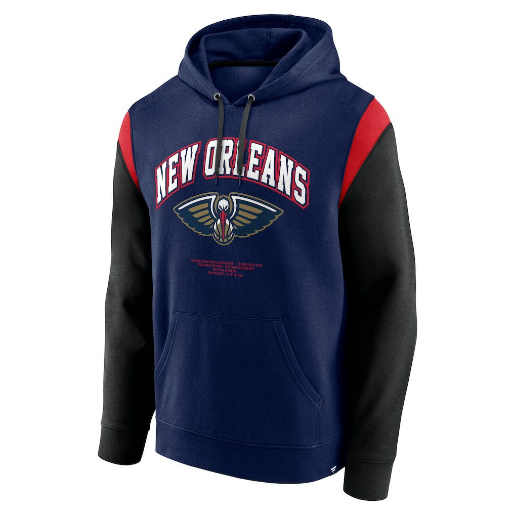 Fanatics - New Orleans Pelicans Scorer Pullover Hoodie - Navy