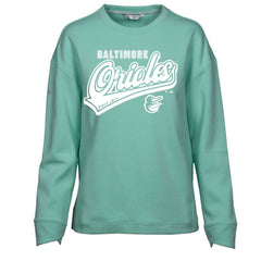 Baltimore Orioles Levelwear Women's  Fiona Sweep Pullover Sweatshirt Clearance