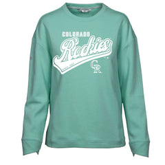 Colorado Rockies Levelwear Women's  Fiona Sweep Pullover Sweatshirt Lifestyle