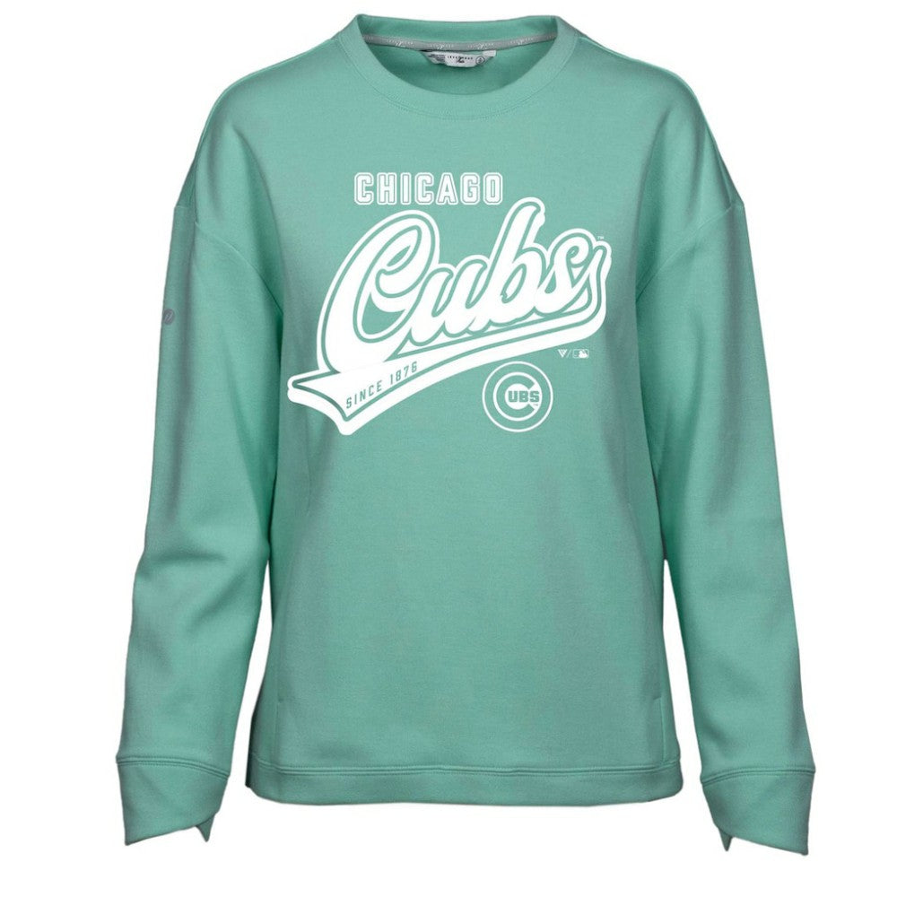 Chicago Cubs Levelwear Women's  Fiona Sweep Pullover Sweatshirt Near Me