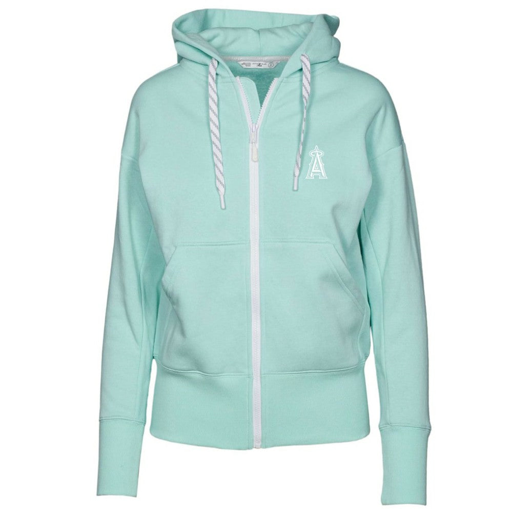 Los Angeles Angels Levelwear Women's  Gardinia Core Full-Zip Hoodie Lifestyle