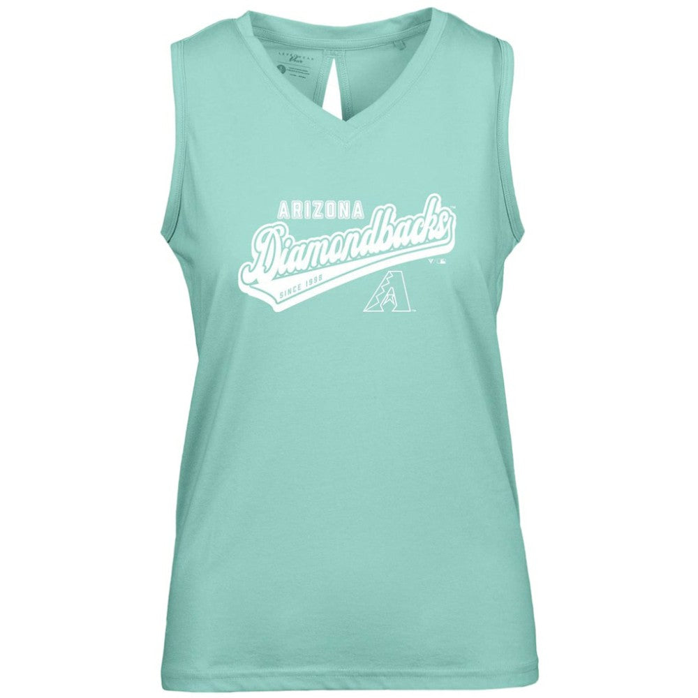 Arizona Diamondbacks Levelwear Women's  Paisley Sweep V-Neck Tank Top Lifestyle